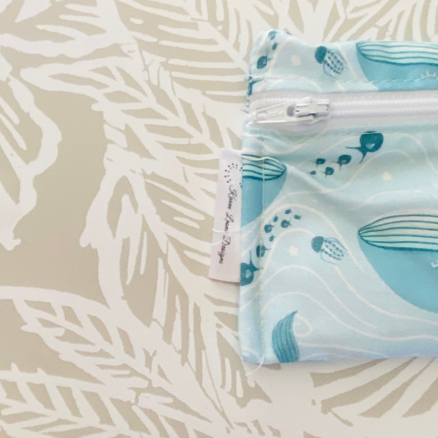 Blue Whale Cutlery/Travel Bag