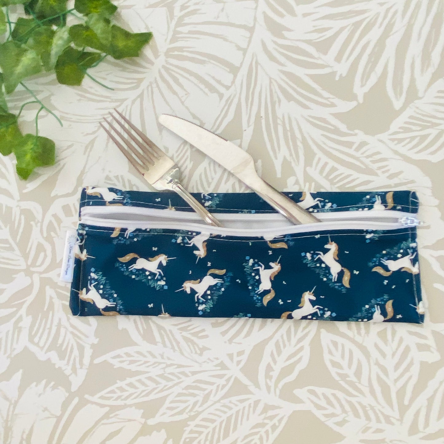 Unicorn Cutlery/Travel Bag