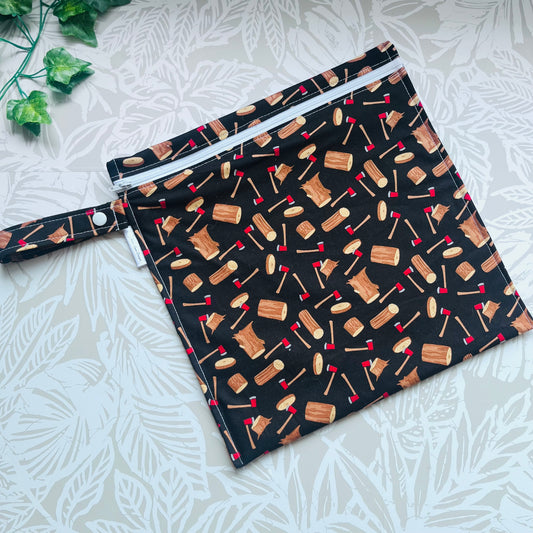 Chopped Wood Wet Bag