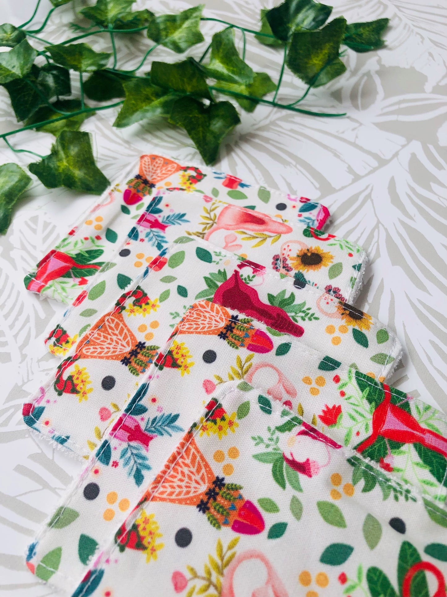 Floral Uterus Face Wipe