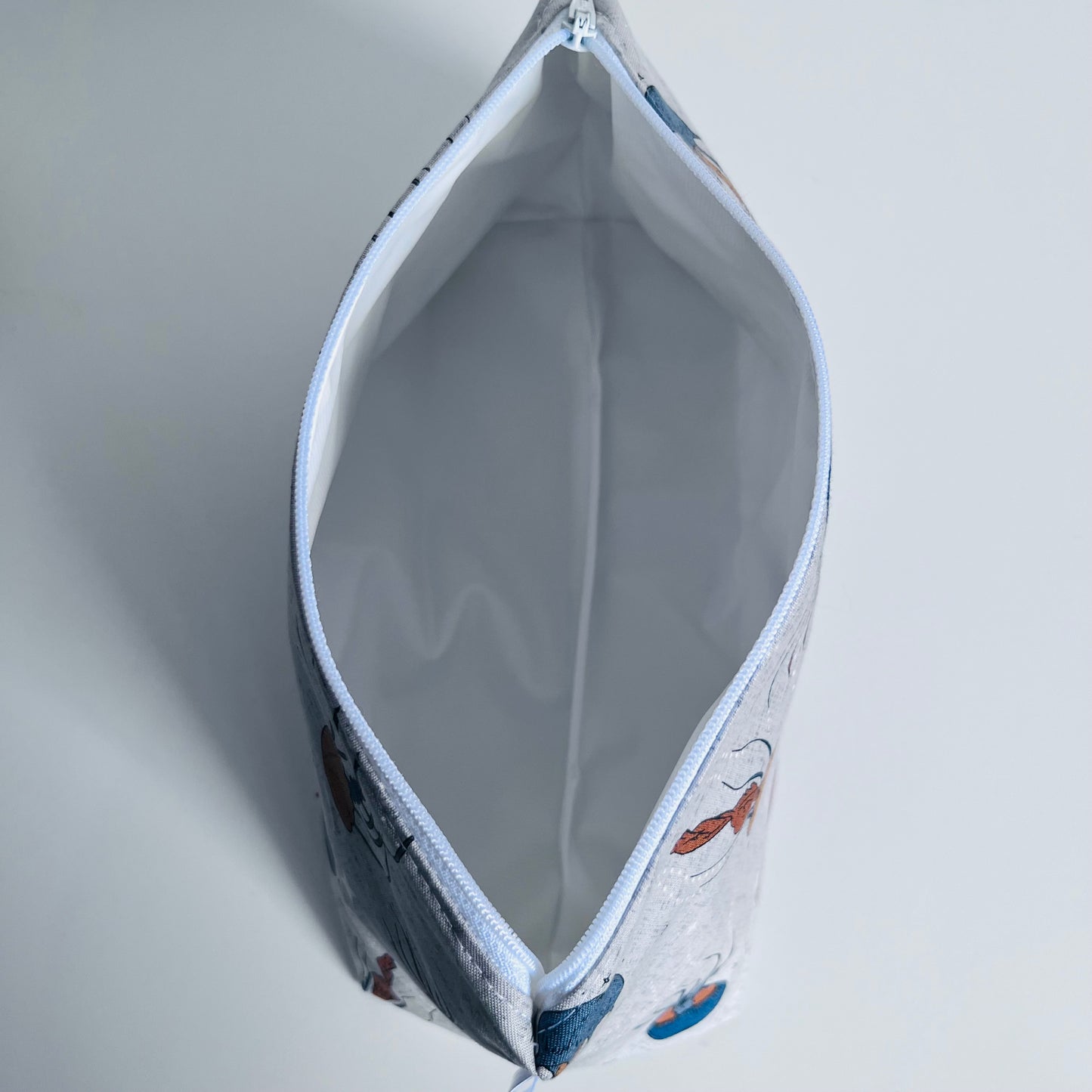 Grey Jelly Fish Travel/Cosmetic Bag