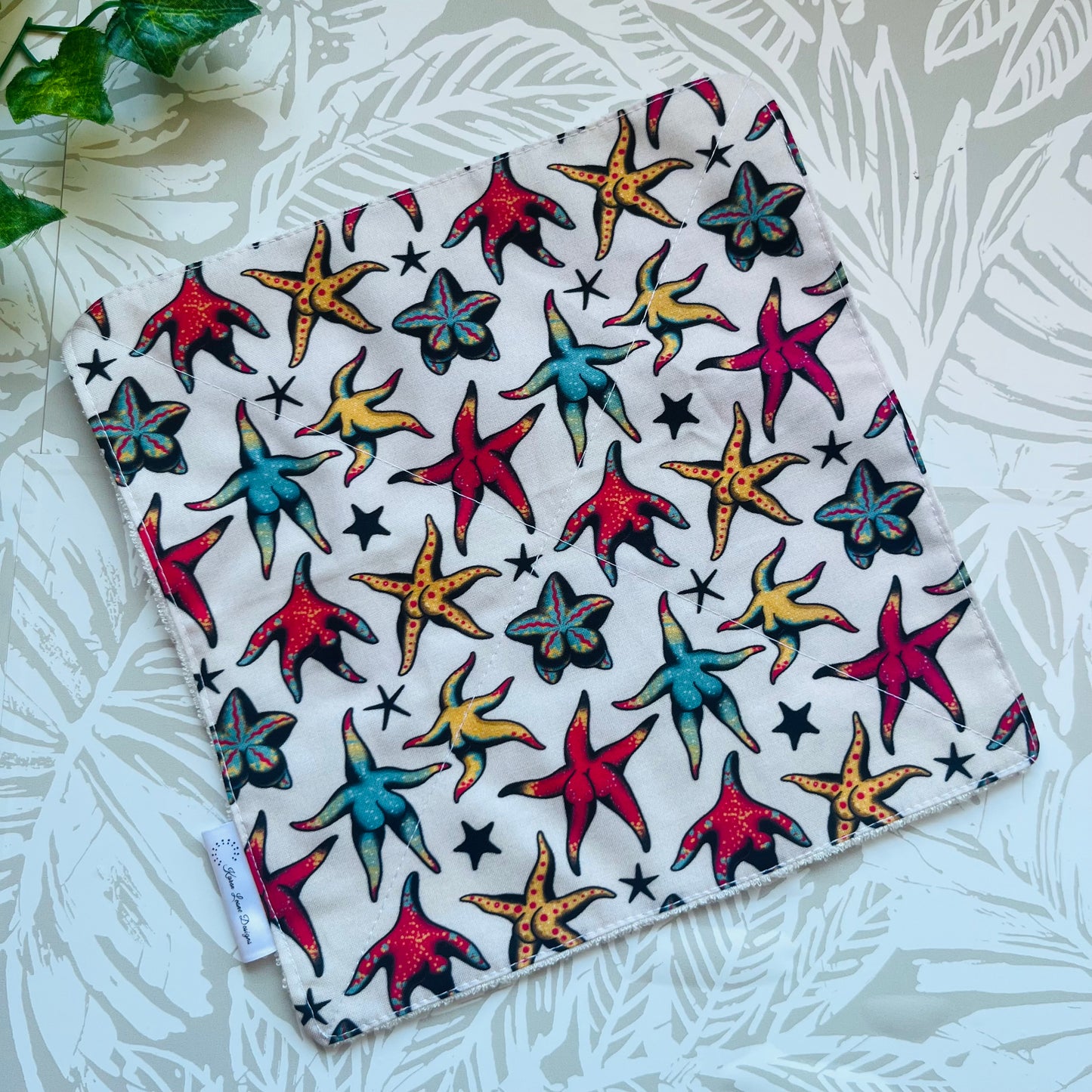 Starfish Bum Wash Cloth