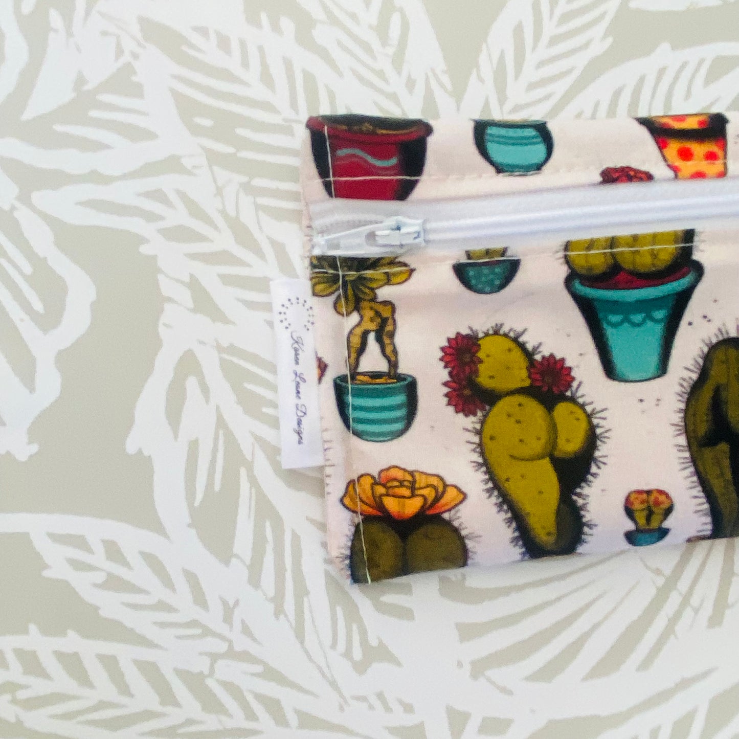 Cactus Bum Cutlery/Travel Bag