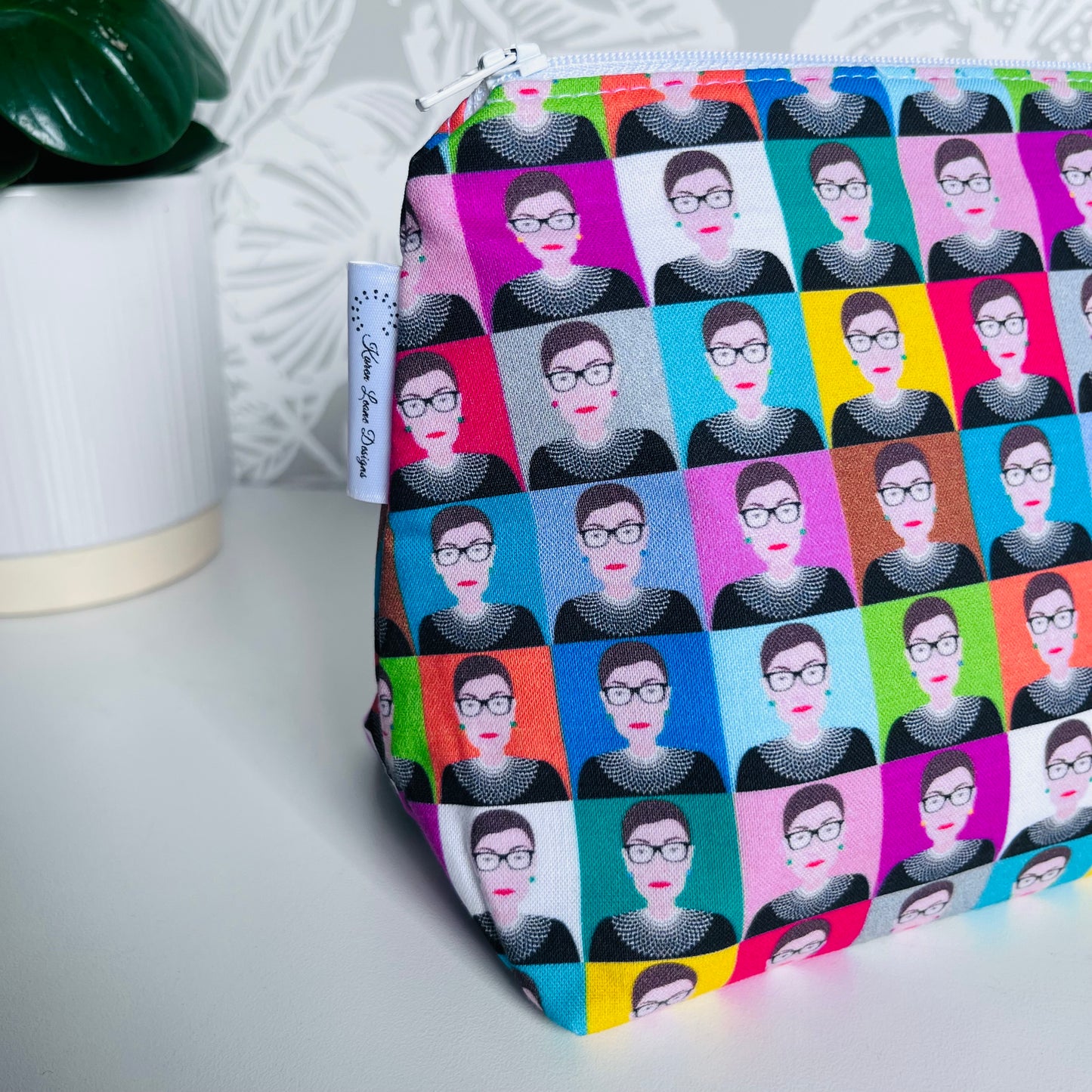 Ruth Bader Ginsburg Travel/Cosmetic Bag