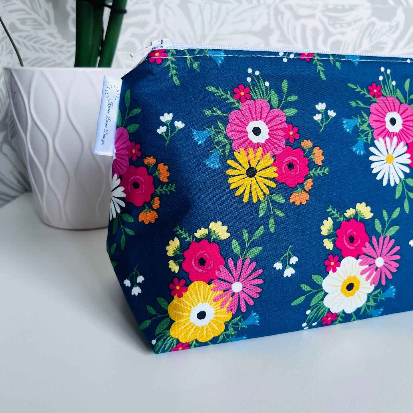 Floral Travel/Cosmetic Bag