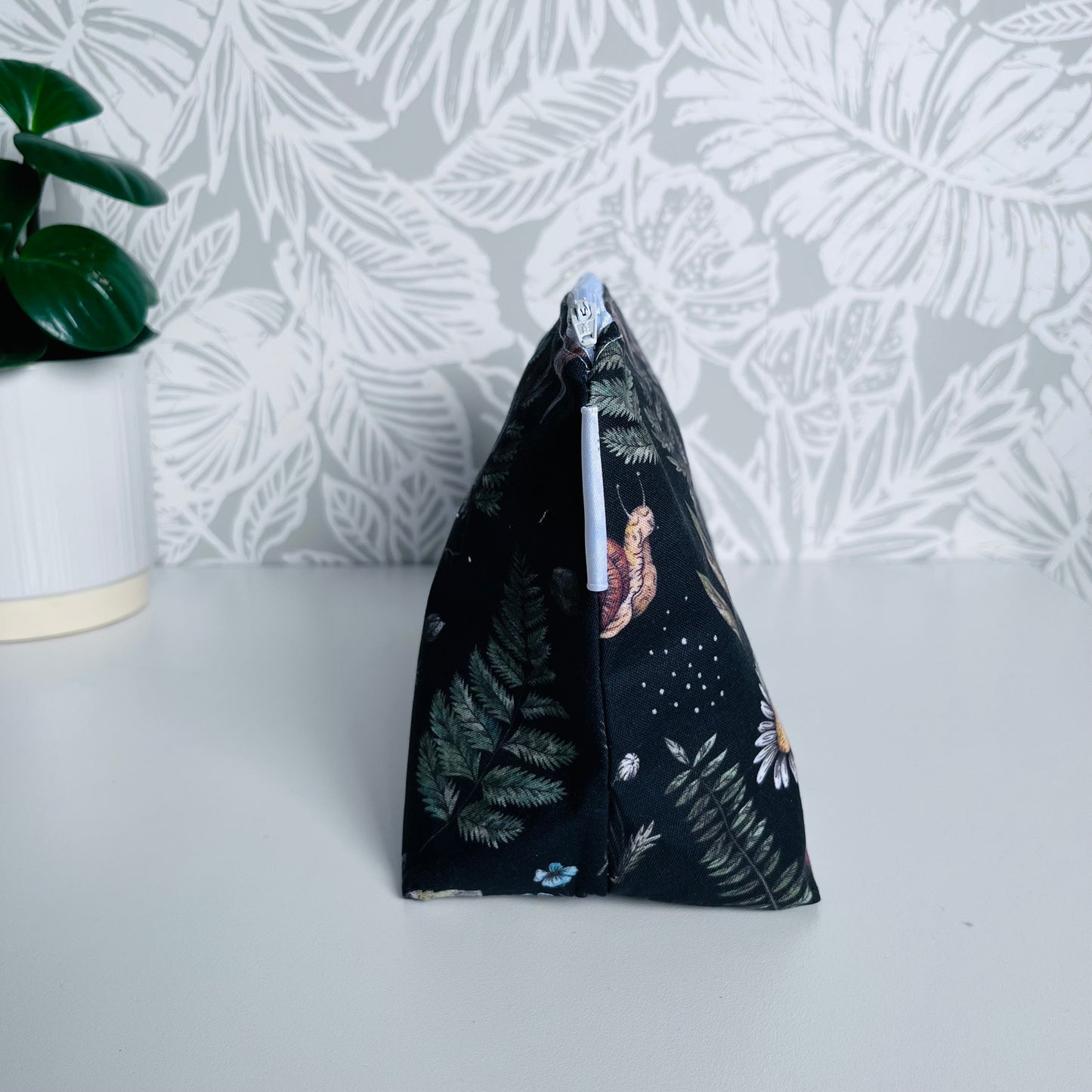 Botanical Mushroom Travel/Cosmetic Bag
