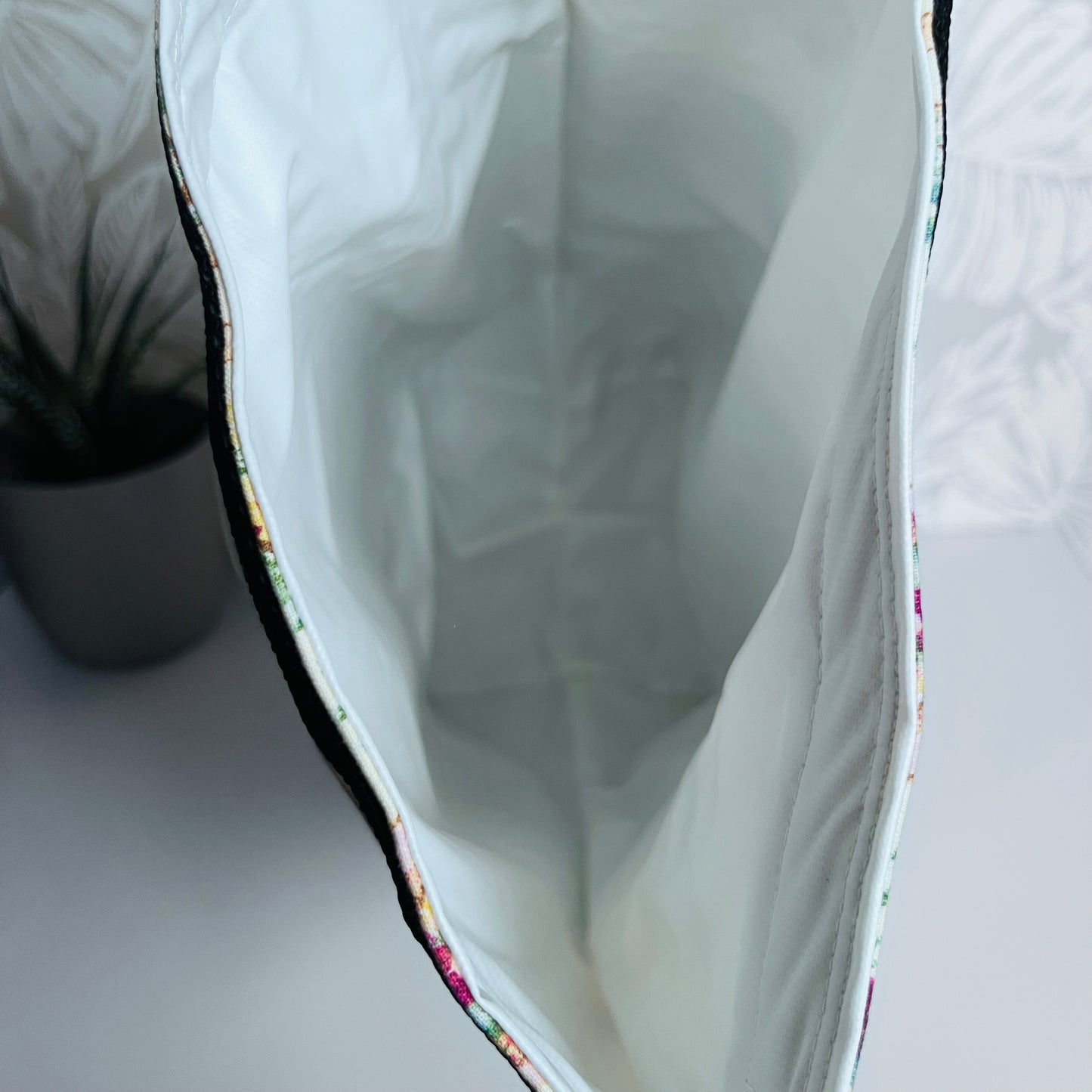 Floral Deer Lunch Bag