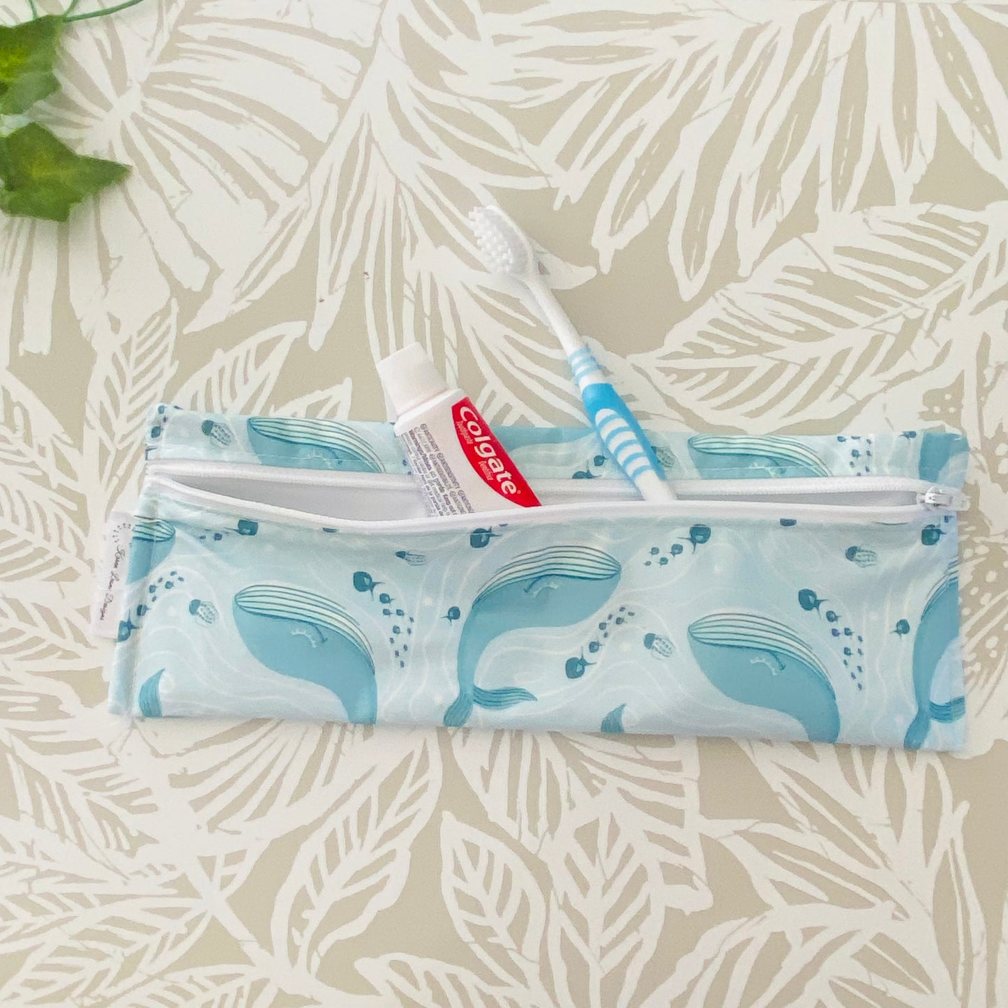 Blue Whale Cutlery/Travel Bag