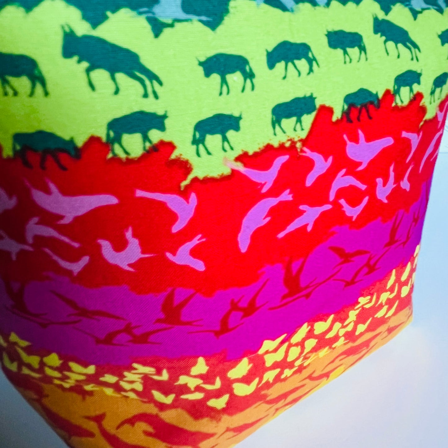 Multicoloured Animal Lunch Bag