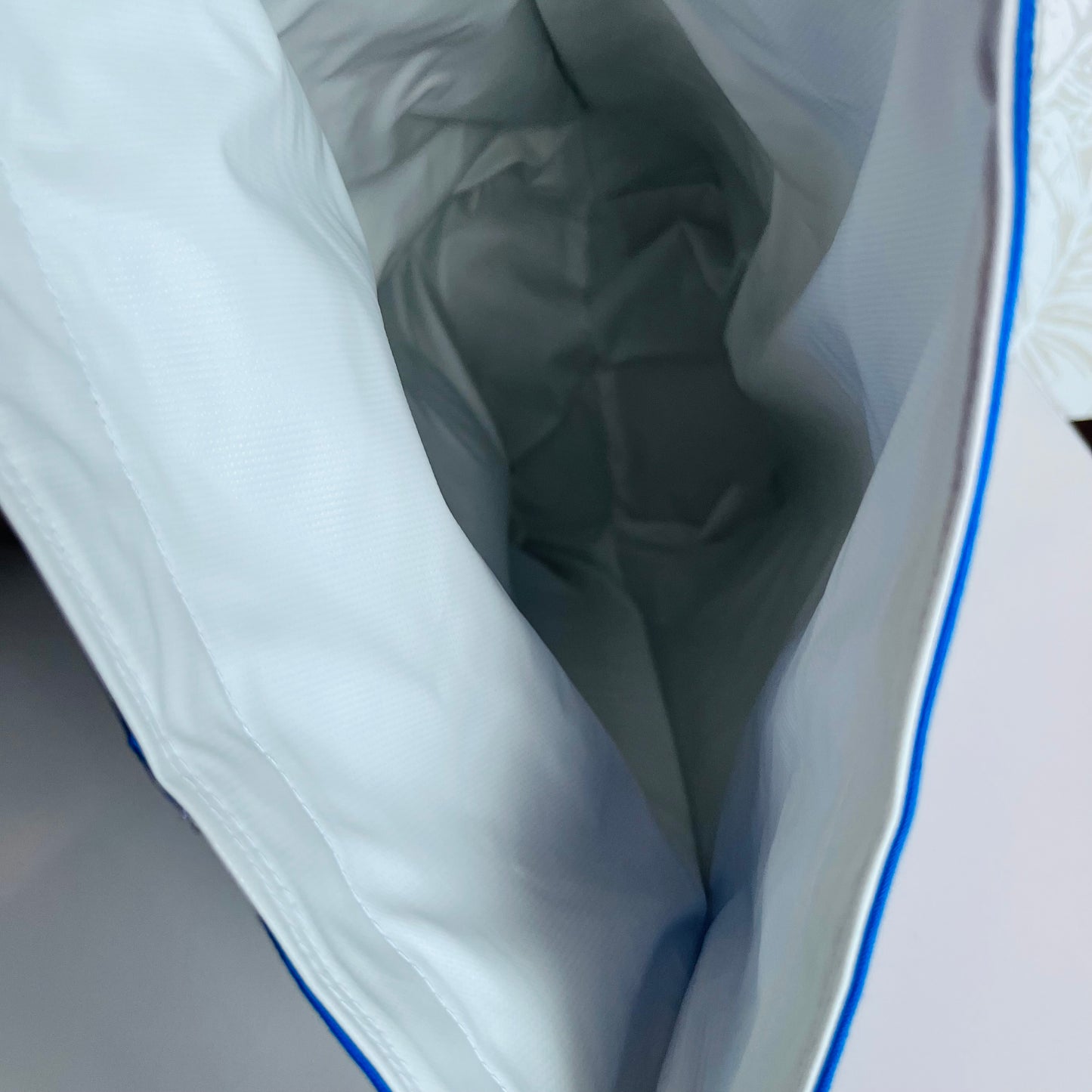 Solid Blue Lunch Bag