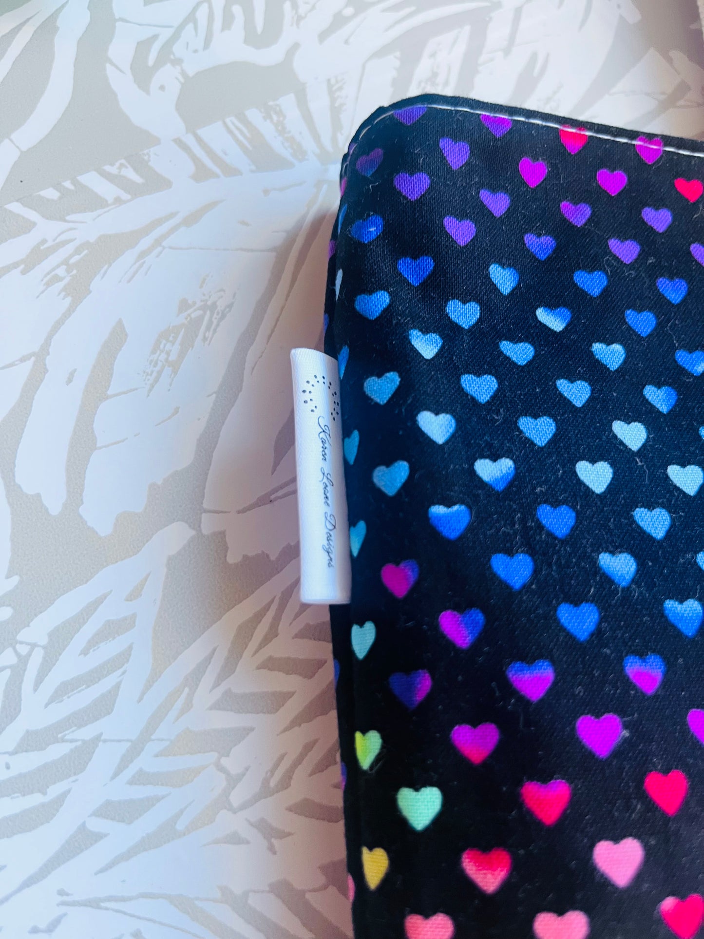 Rainbow Hearts Market Tote