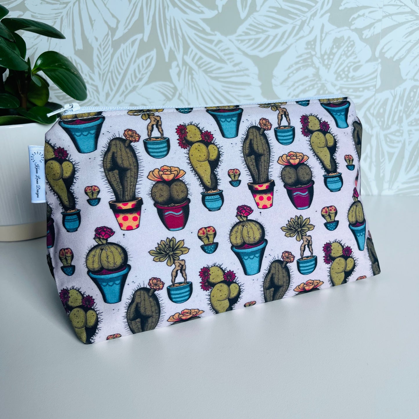 Cactus Bum Travel/Cosmetic Bag