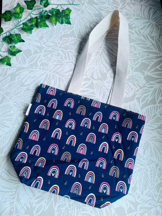 Rainbow Market Tote