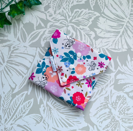 Floral & Butterfly Sandwich Wrap