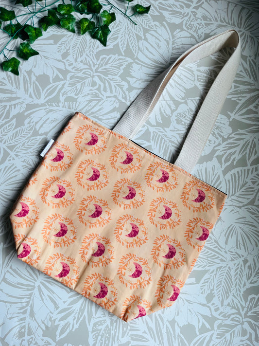 Orange Moon Market Tote