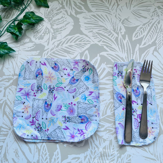 Llama Cloth Napkin