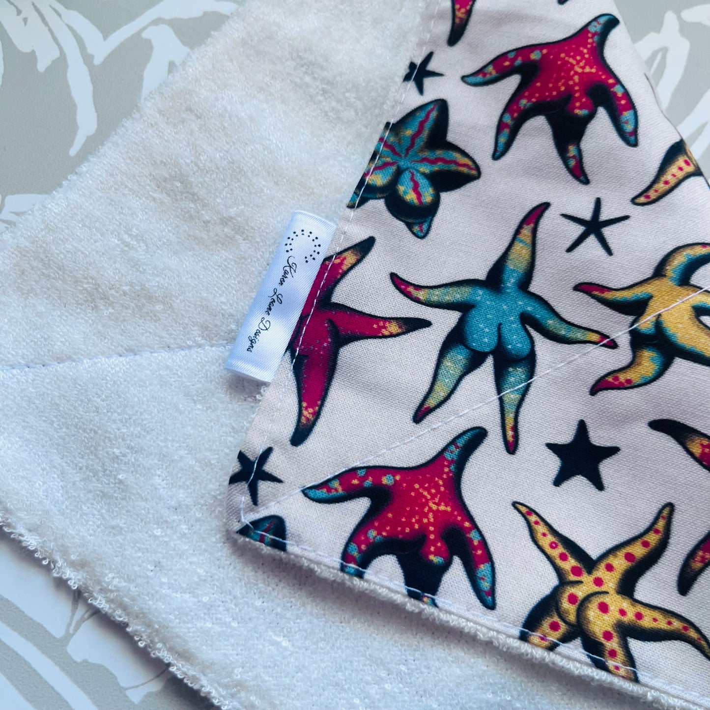 Starfish Bum Wash Cloth