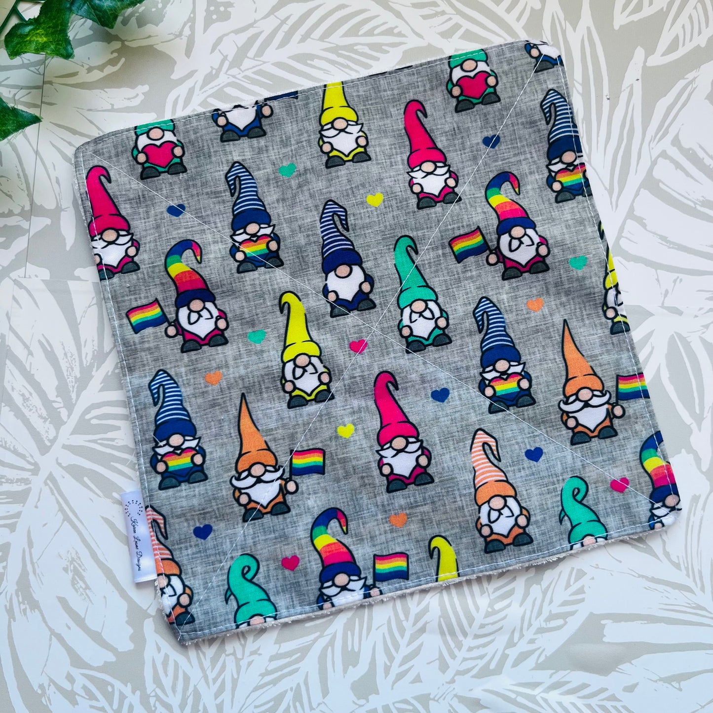 Pride Gnome Wash Cloth