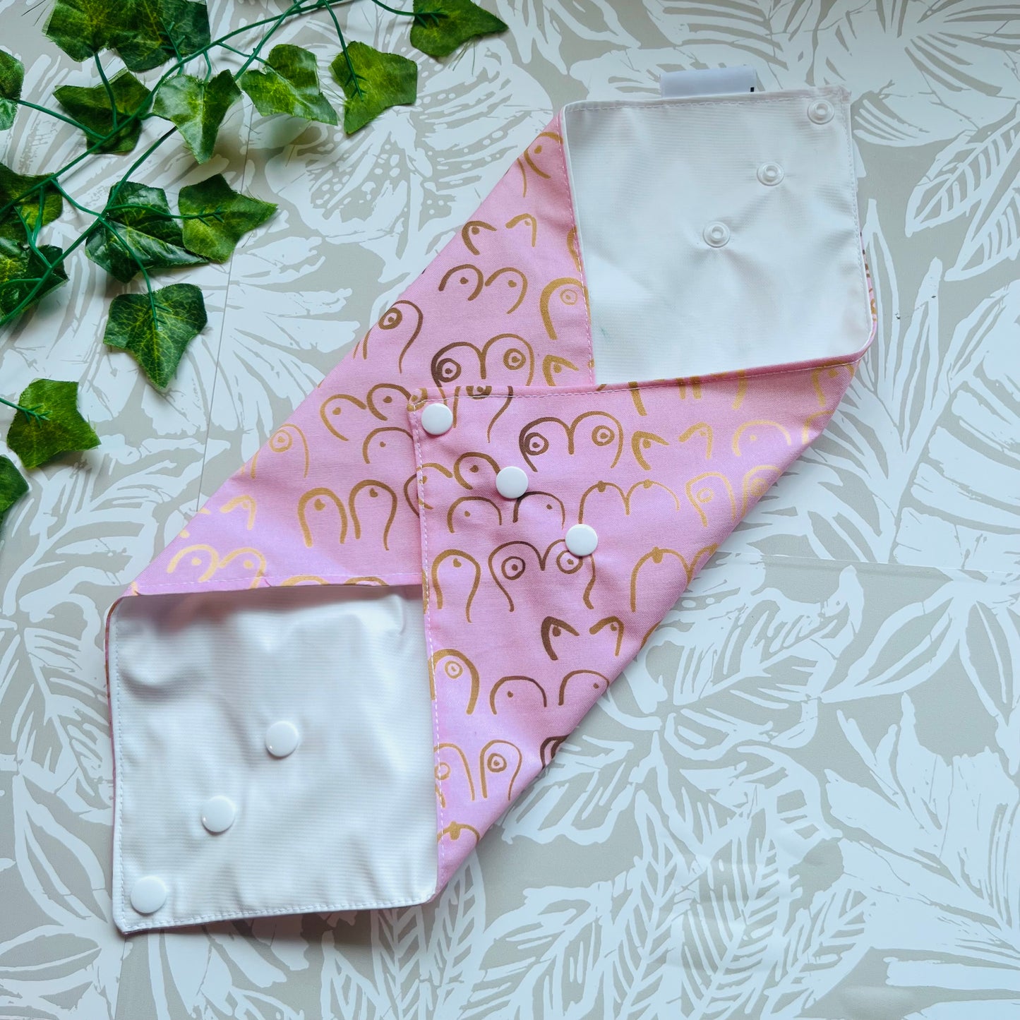 Pink & Gold Boob Sandwich Wrap