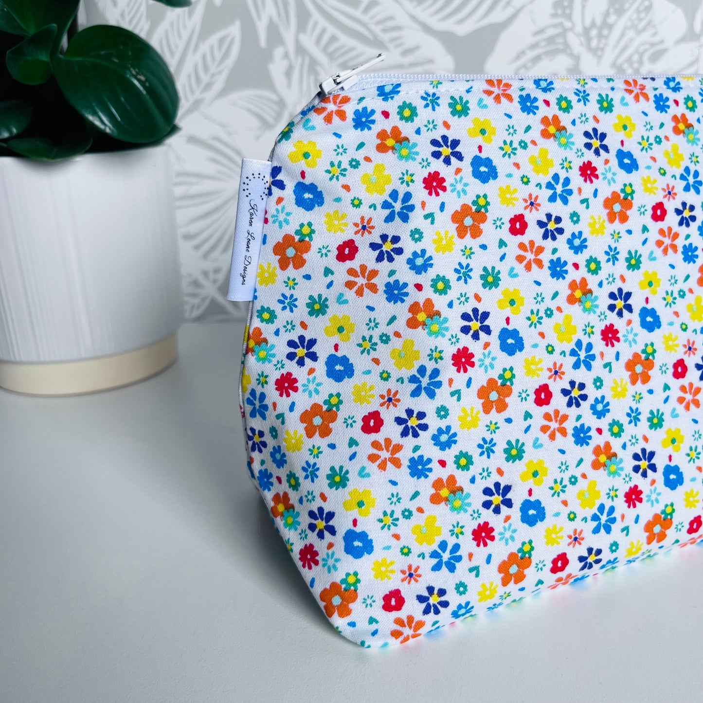 Mini Florals Travel/Cosmetic Bag