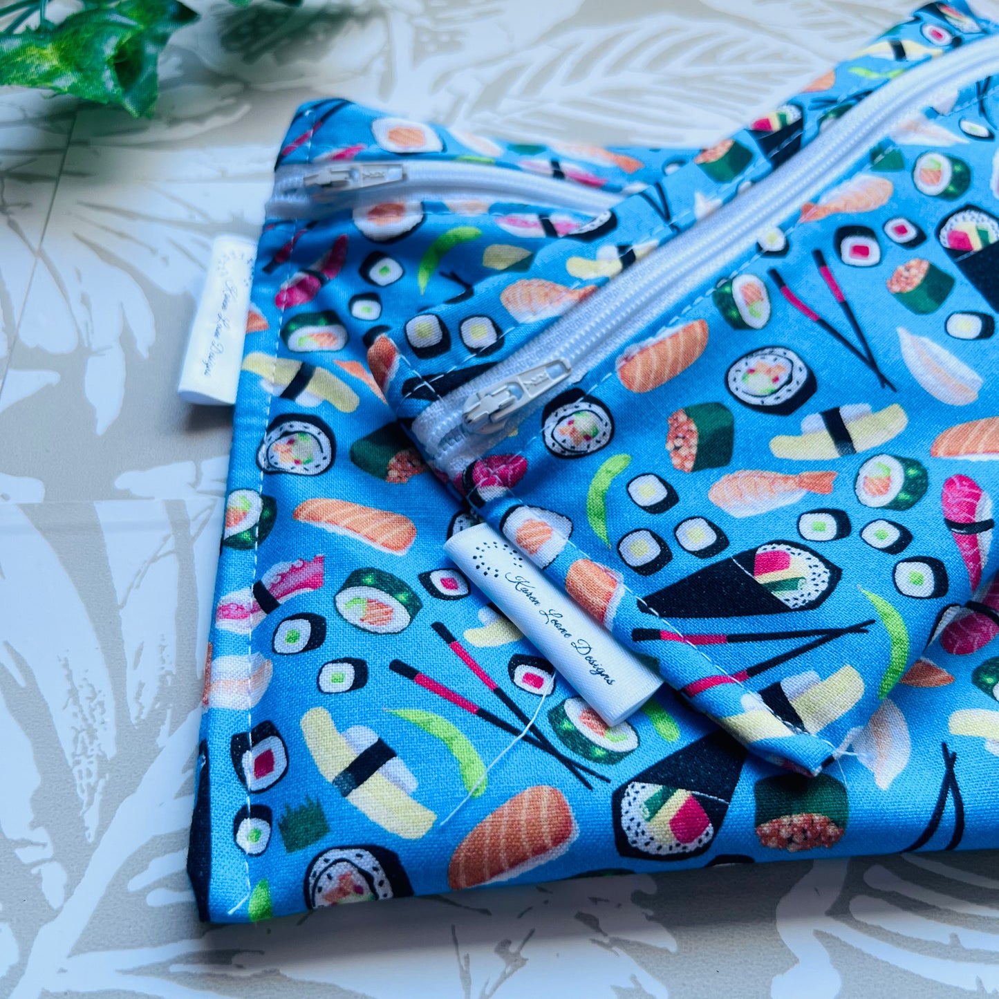 Blue Sushi Sandwich & Snack Bags