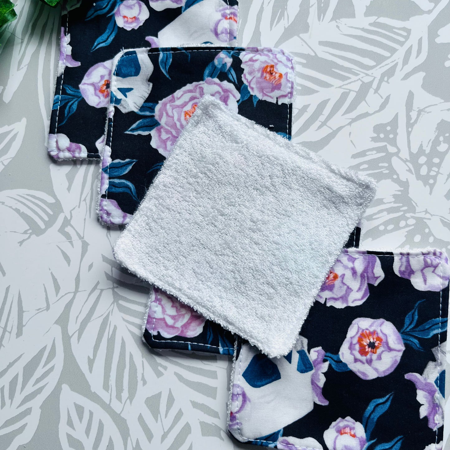 Floral Skull Face Wipes