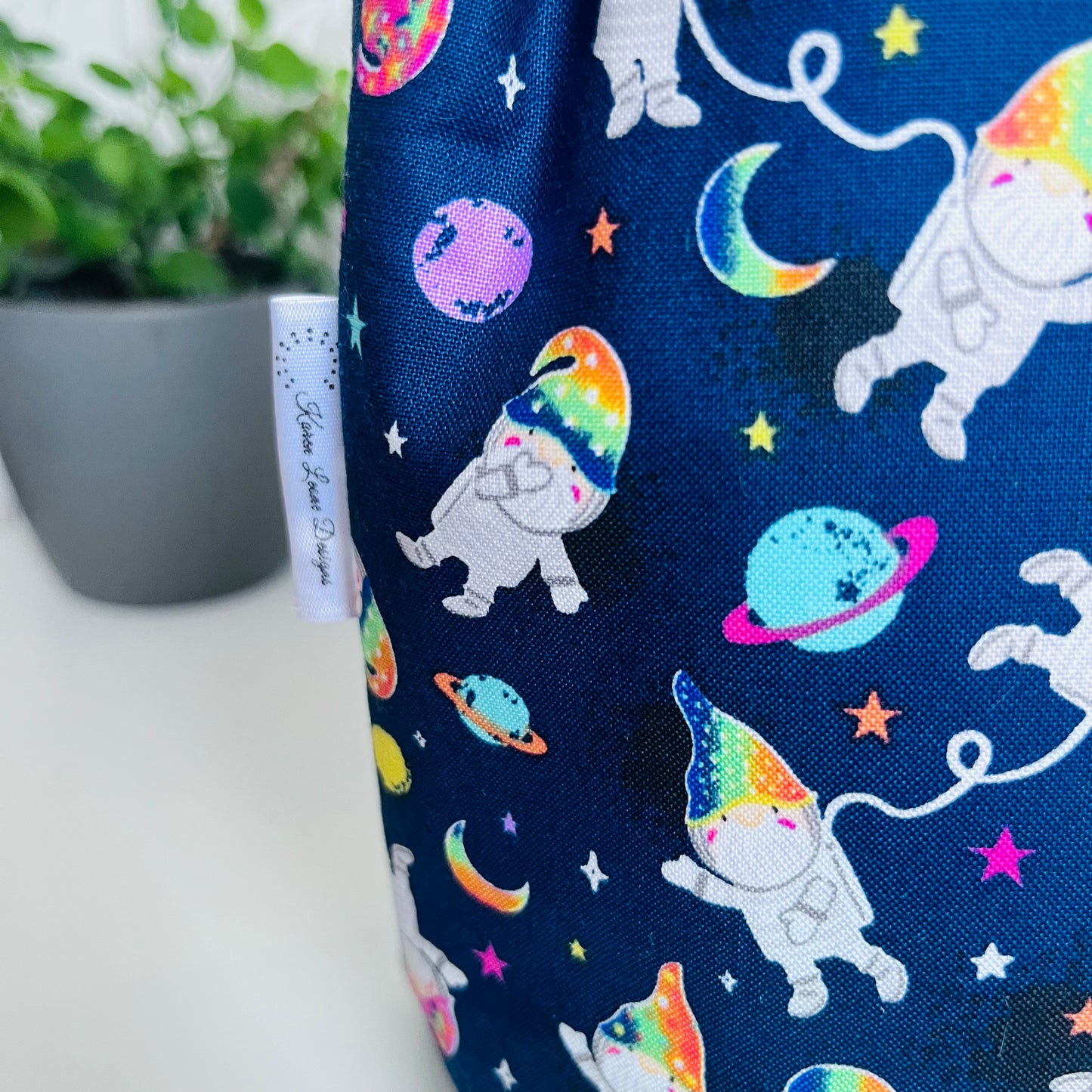 Space Gnome Lunch Bag