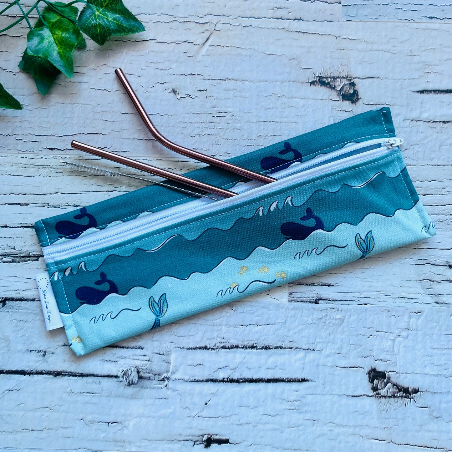 Whale Cutlery/Travel Bag