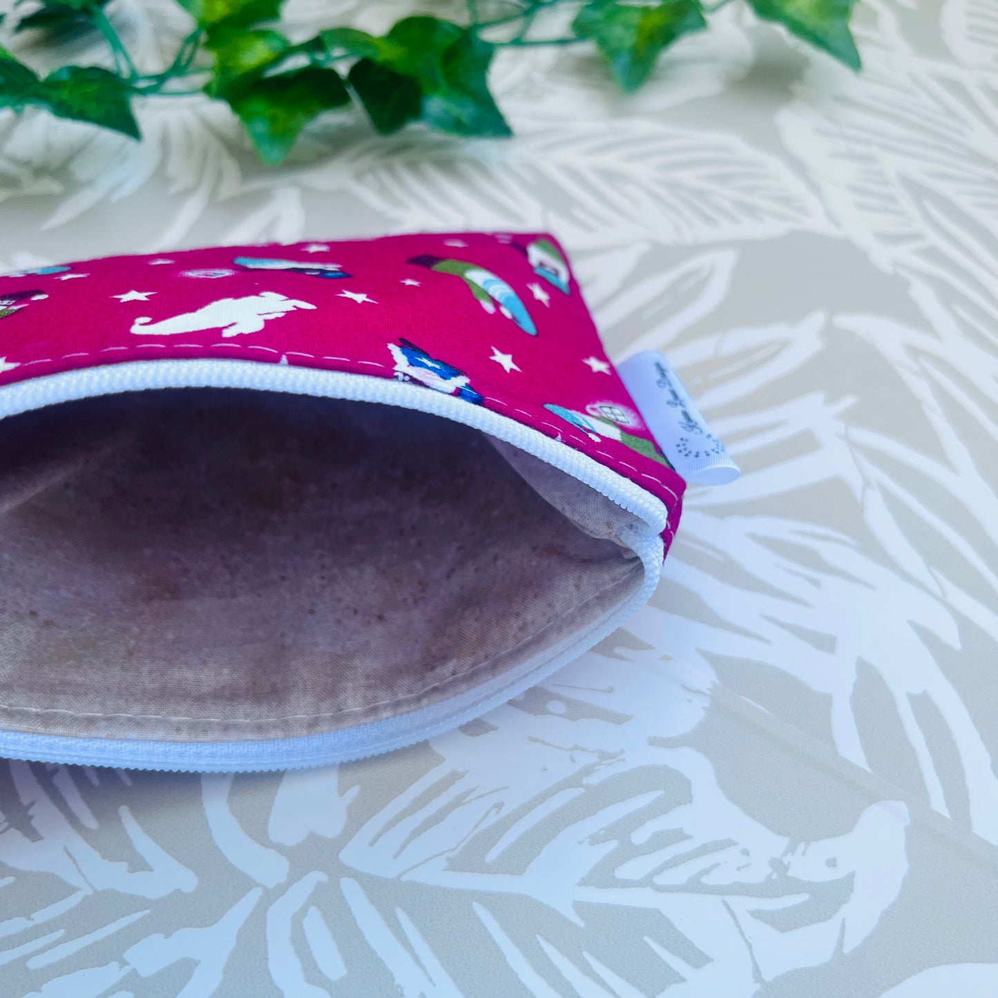 Glow In The Dark Gnome Zipper Pouch