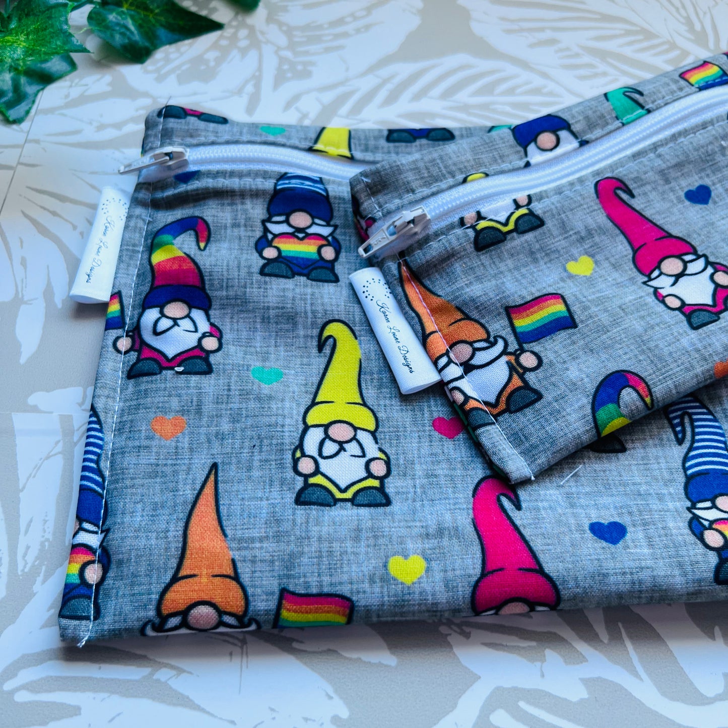 Pride Gnome Sandwich & Snack Bags