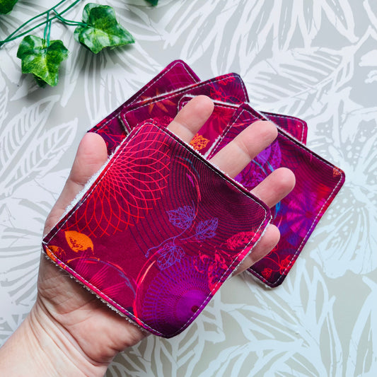 Pink & Purple Face Wipes