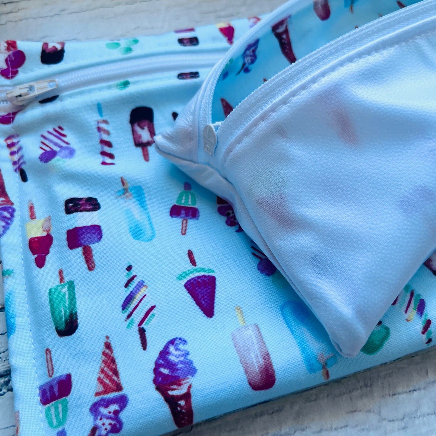 Ice Cream Sandwich & Snack Bags