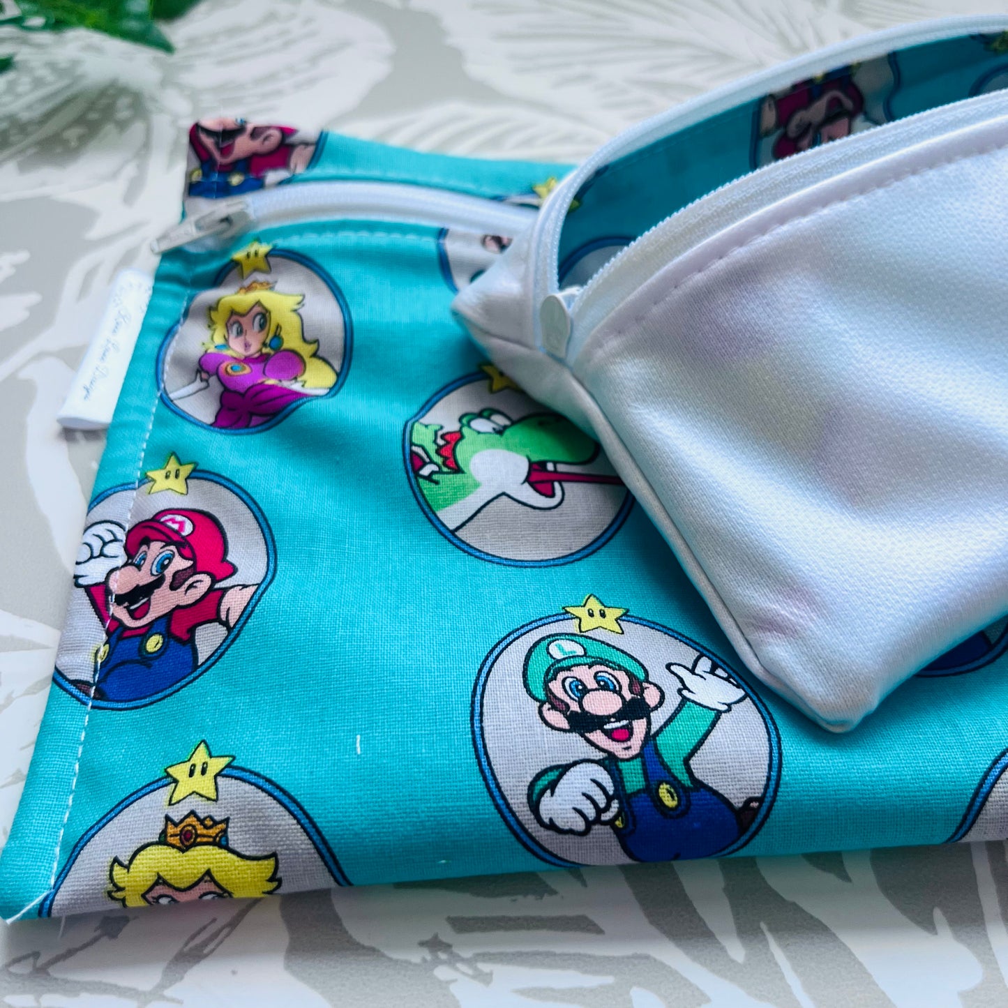 Mario & Luigi Sandwich & Snack Bags
