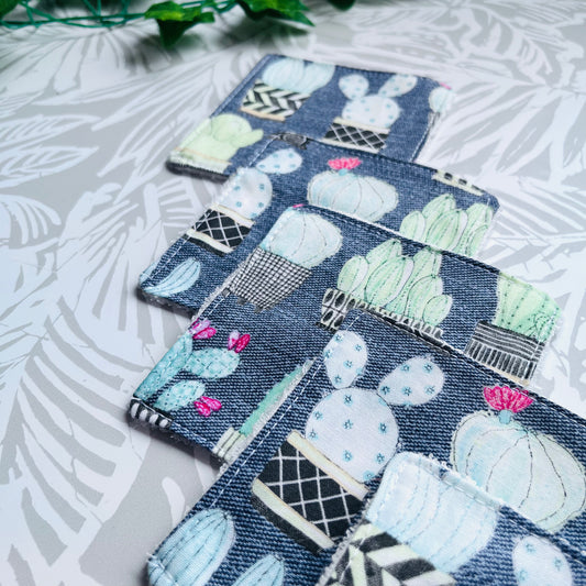 Grey Cactus Face Wipes