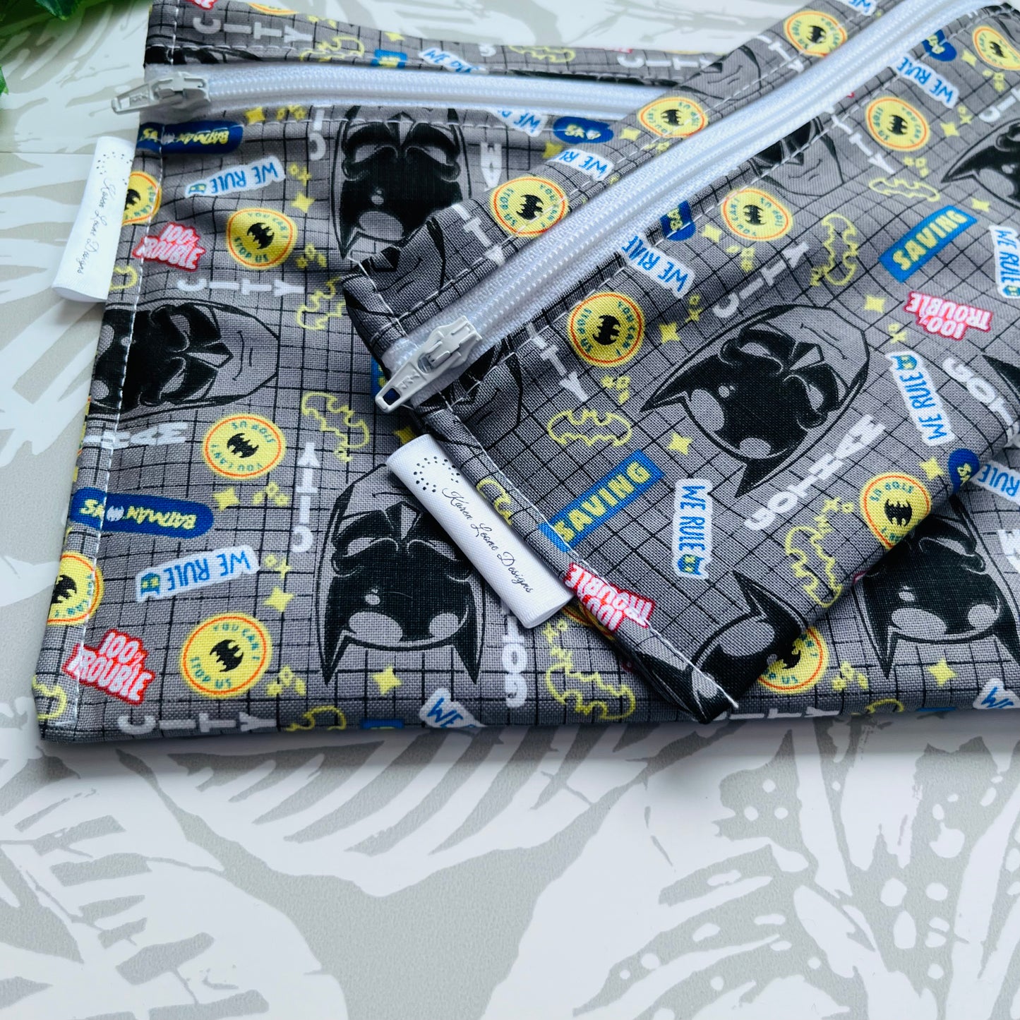 Batman Sandwich & Snack Bags