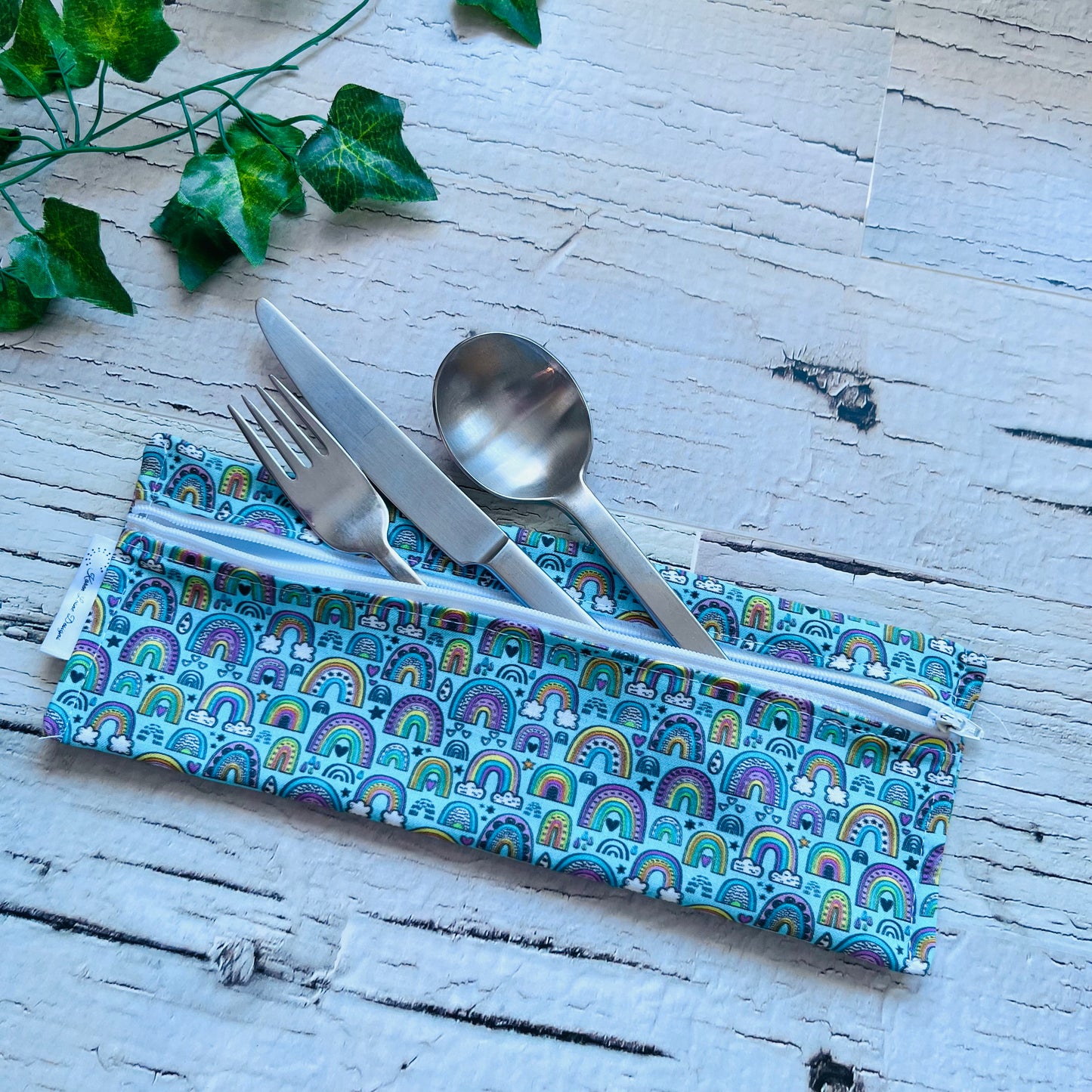 Rainbow Cutlery/Travel Bag