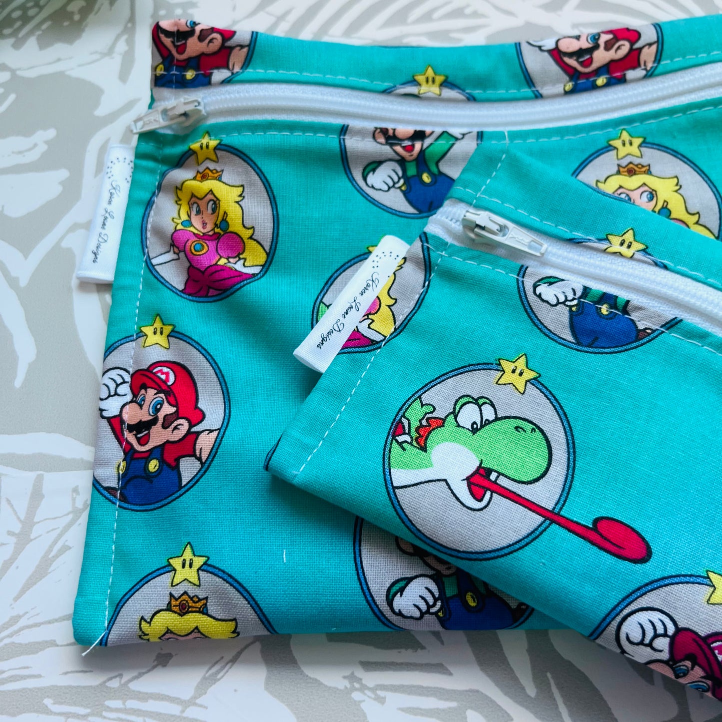 Mario & Luigi Sandwich & Snack Bags