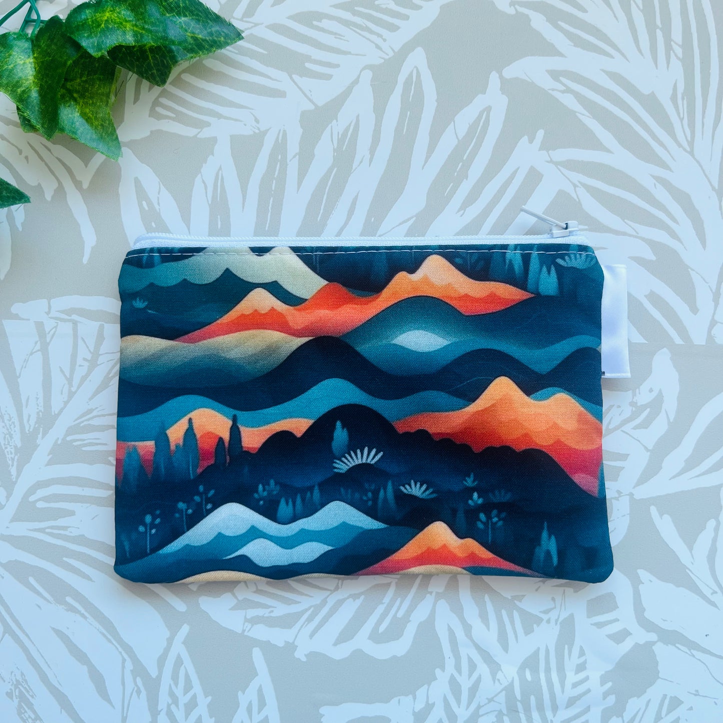 Mountain Zipper Pouch