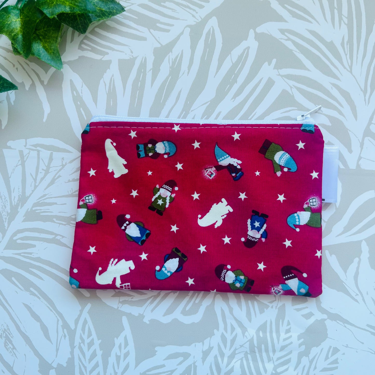 Glow In The Dark Gnome Zipper Pouch
