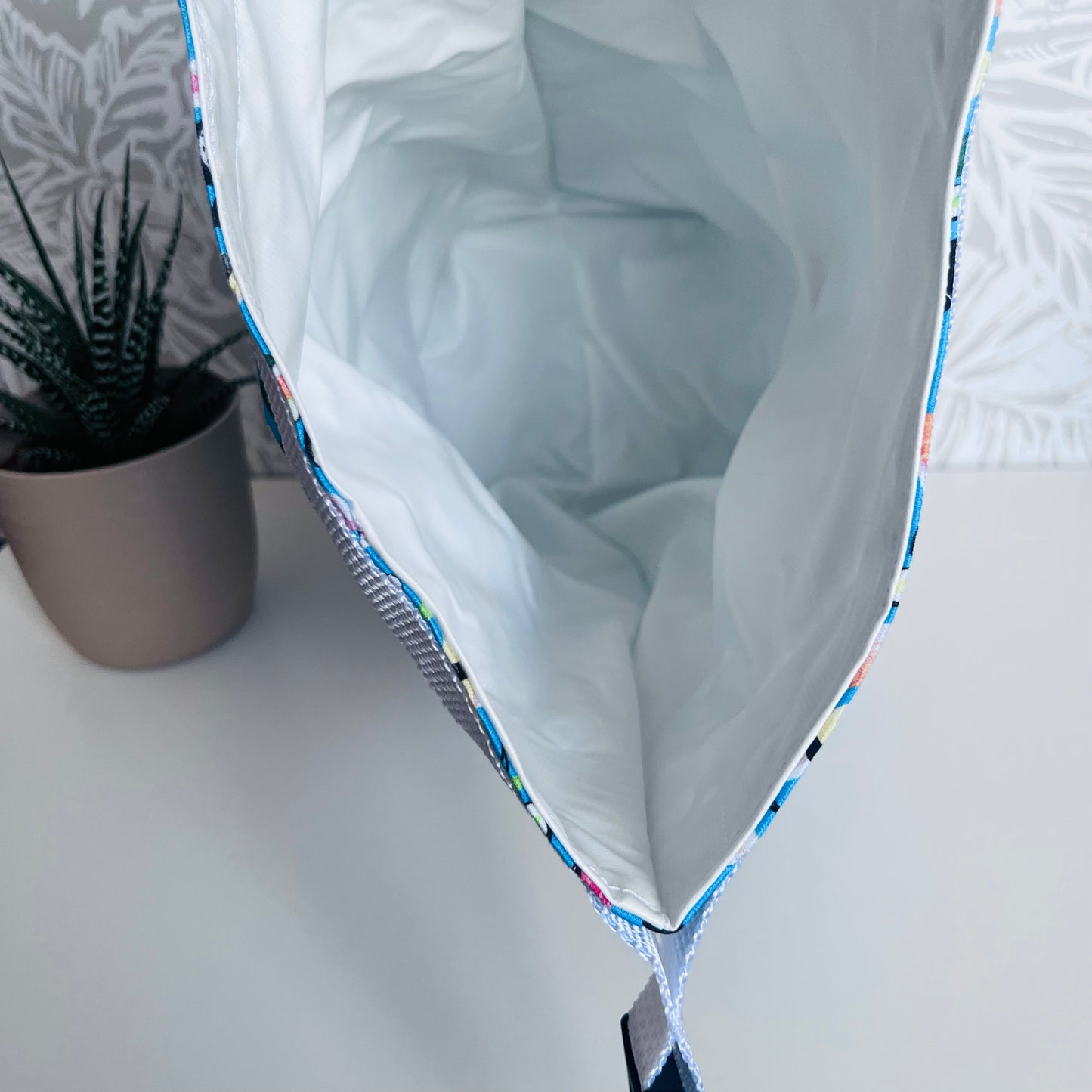 Blue Sushi Lunch Bag