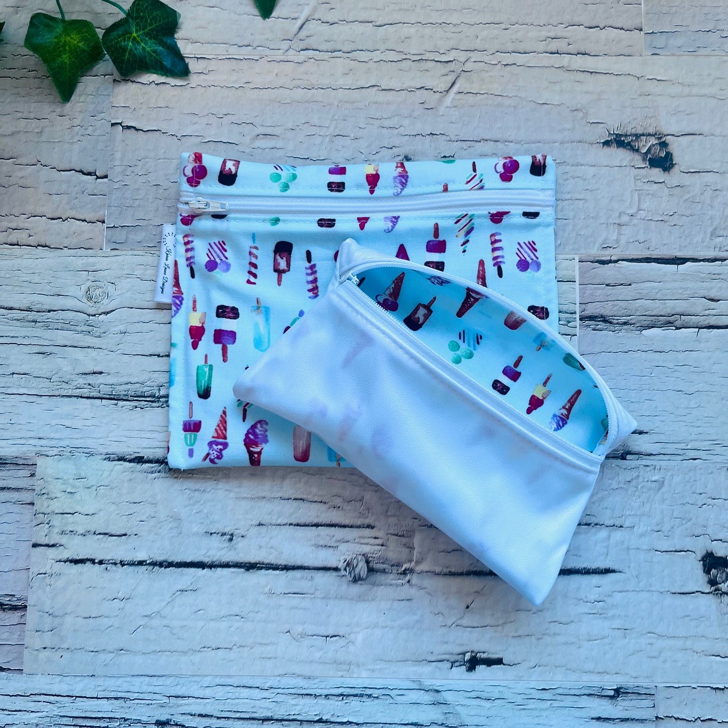 Ice Cream Sandwich & Snack Bags