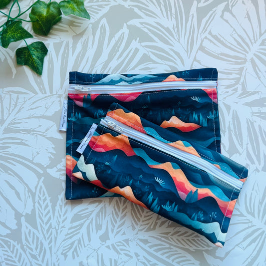 Mountain Sunset Sandwich & Snack Bags