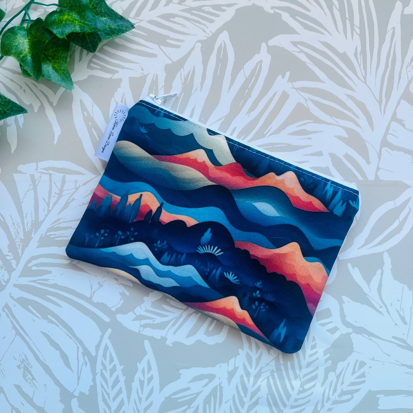 Mountain Zipper Pouch