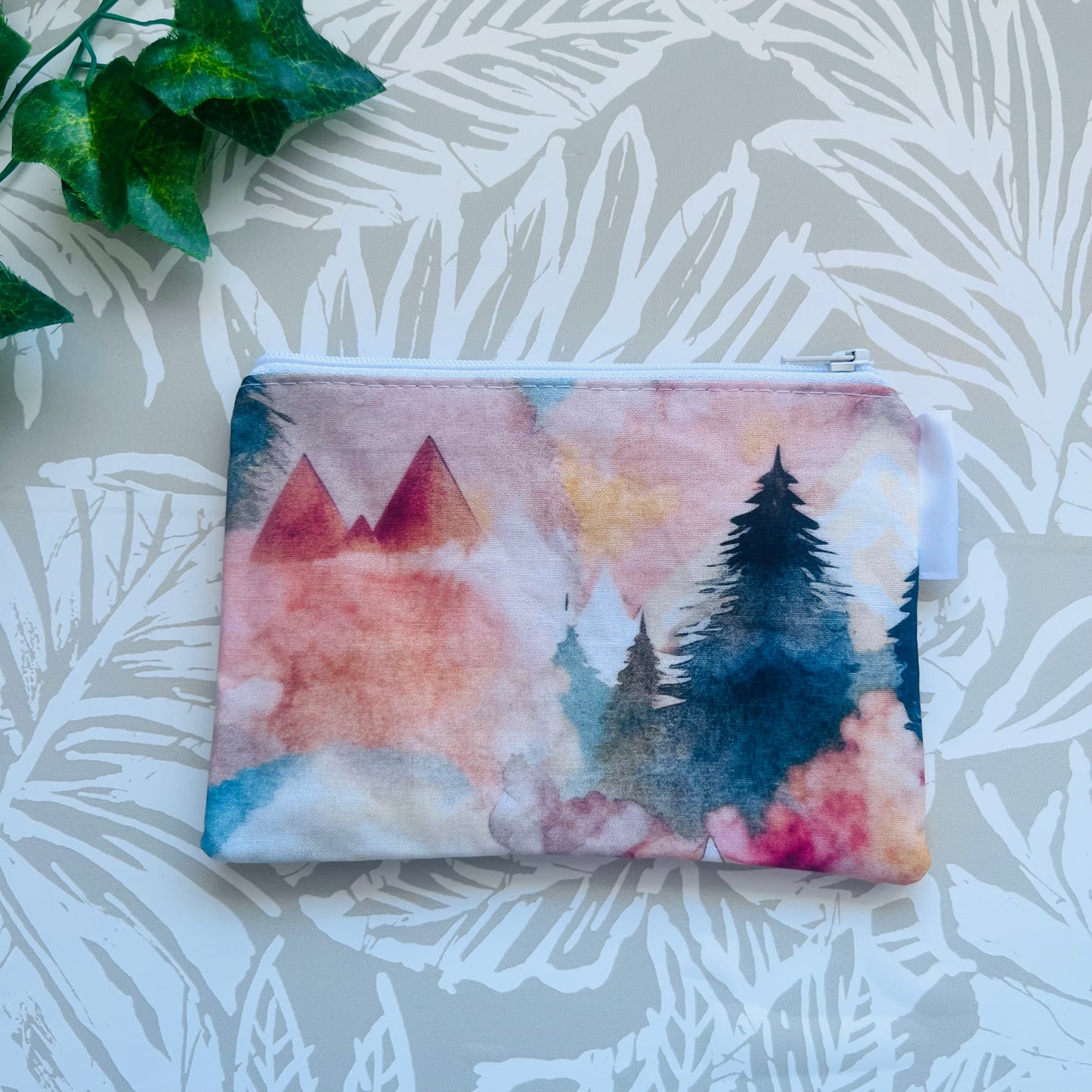 Mountain Zipper Pouch