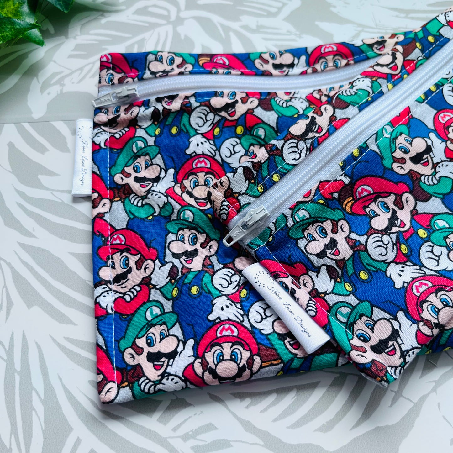 Mario Sandwich & Snack Bags