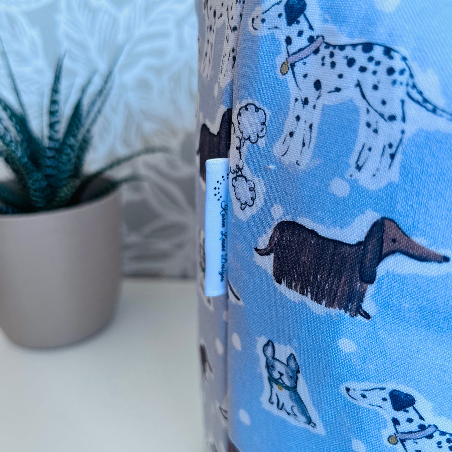Blue Puppy Dog Lunch Bag