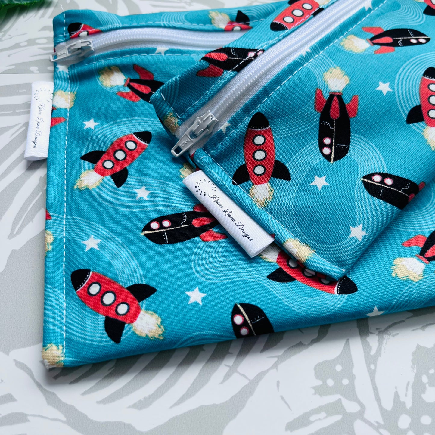 Space Ship Sandwich & Snack Bags
