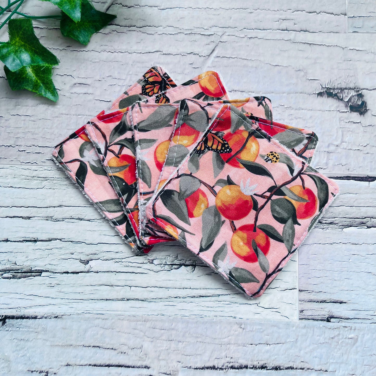 Orange Butterfly Face Wipes