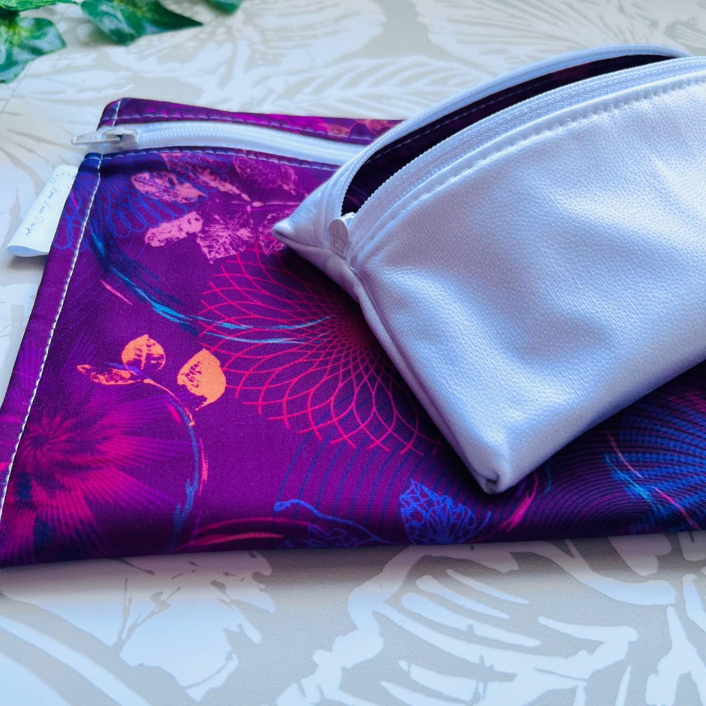 Pink & Purple Sandwich & Snack Bags
