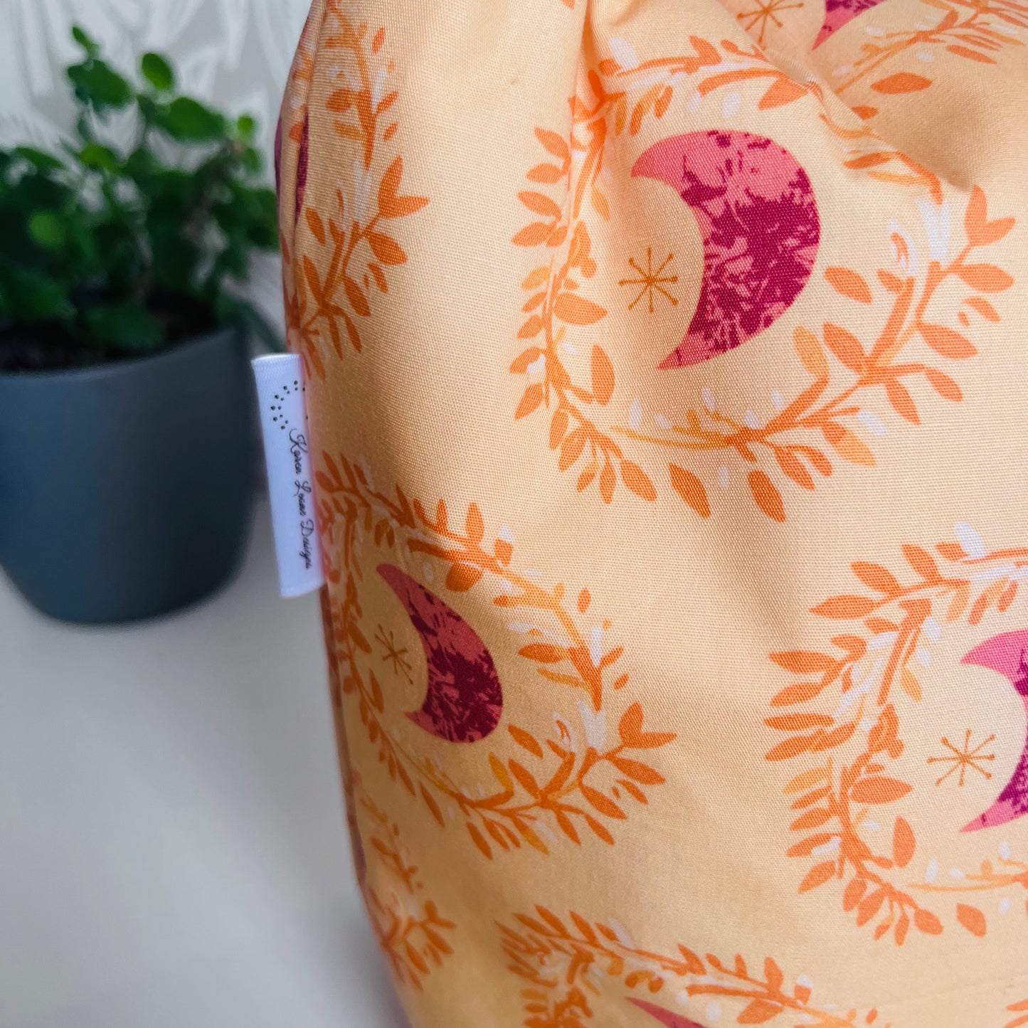 Orange Moon Lunch Bag